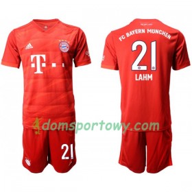 Koszulka Bayern Monachium LAHM 21 Dziecięcy Domowe Koszulki Piłkarskie 2019-2020 Krótki Rękaw